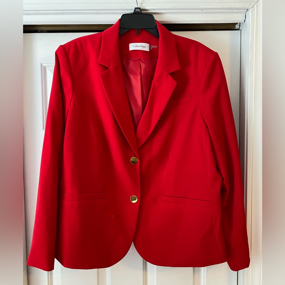 Calvin Klein suiting blazer